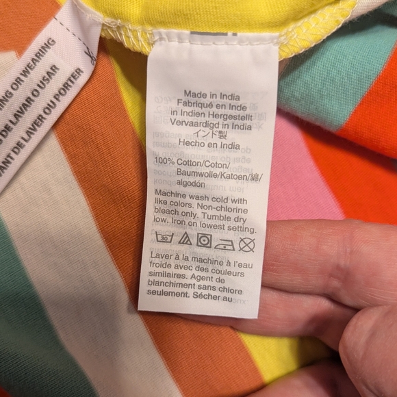 J. Crew Maxi Dress in Rainbow - NWT! - Picture 7 of 7